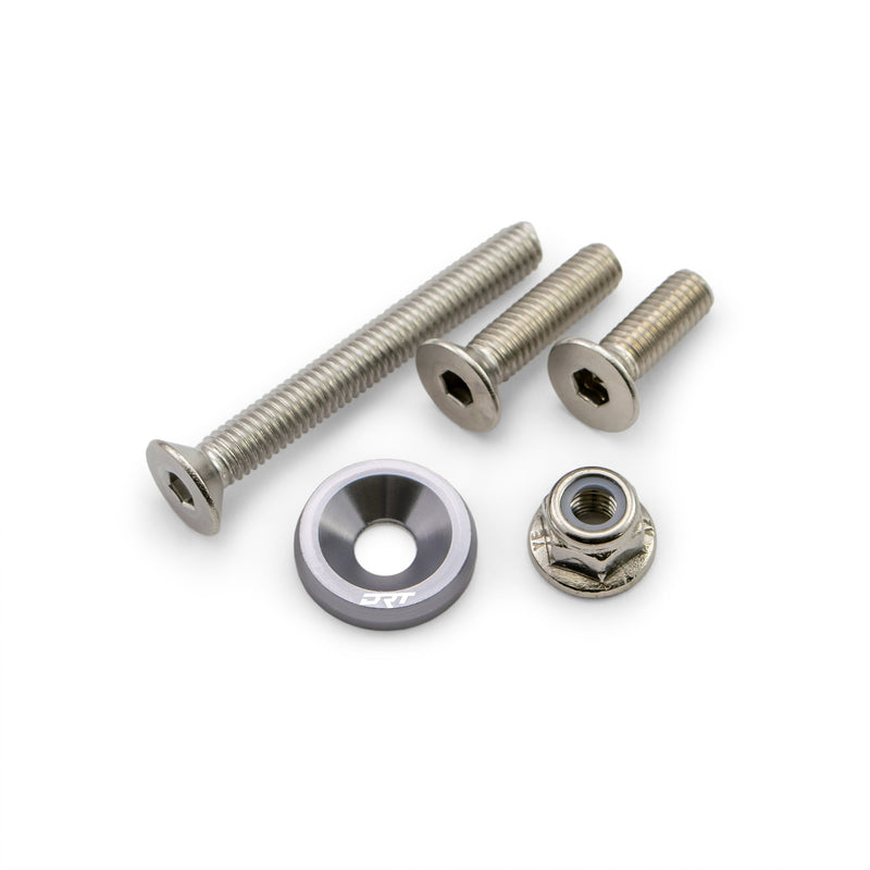 DRT Fender/Rock Washer & Hardware Dress Up Kit - Raw Aluminum - Rugged Terrain