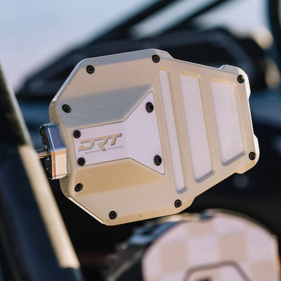 DRT Billet Aluminum Tactical Convex Side Mirror Set - Rugged Terrain