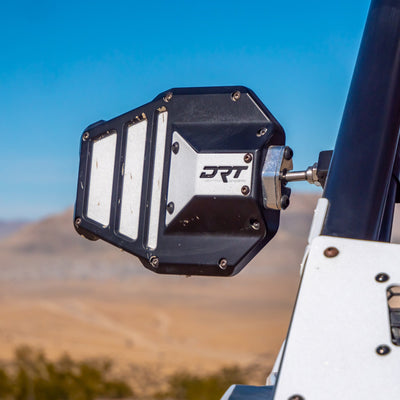 DRT Billet Aluminum Tactical Convex Side Mirror Set - Rugged Terrain
