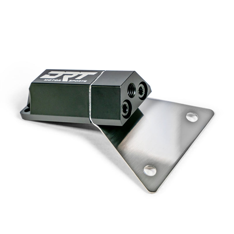 DRT Billet Aluminum Tactical Convex Side Lighted Mirror Set Kit - Rugged Terrain