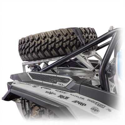 DRT Motorsports Polaris 2024+ RZR XP 1000/4 Tire Carrier/Adventure Rack - Rugged Terrain