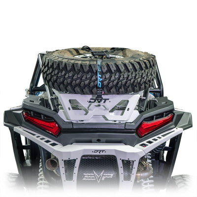 DRT Motorsports Polaris 2024+ RZR XP 1000/4 Tire Carrier/Adventure Rack - Rugged Terrain