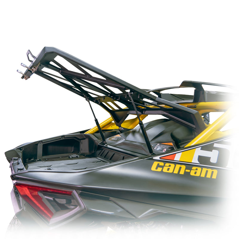 DRT Motorsports Can - Am Maverick R Tire Carrier / Adventure Rack - Rugged Terrain