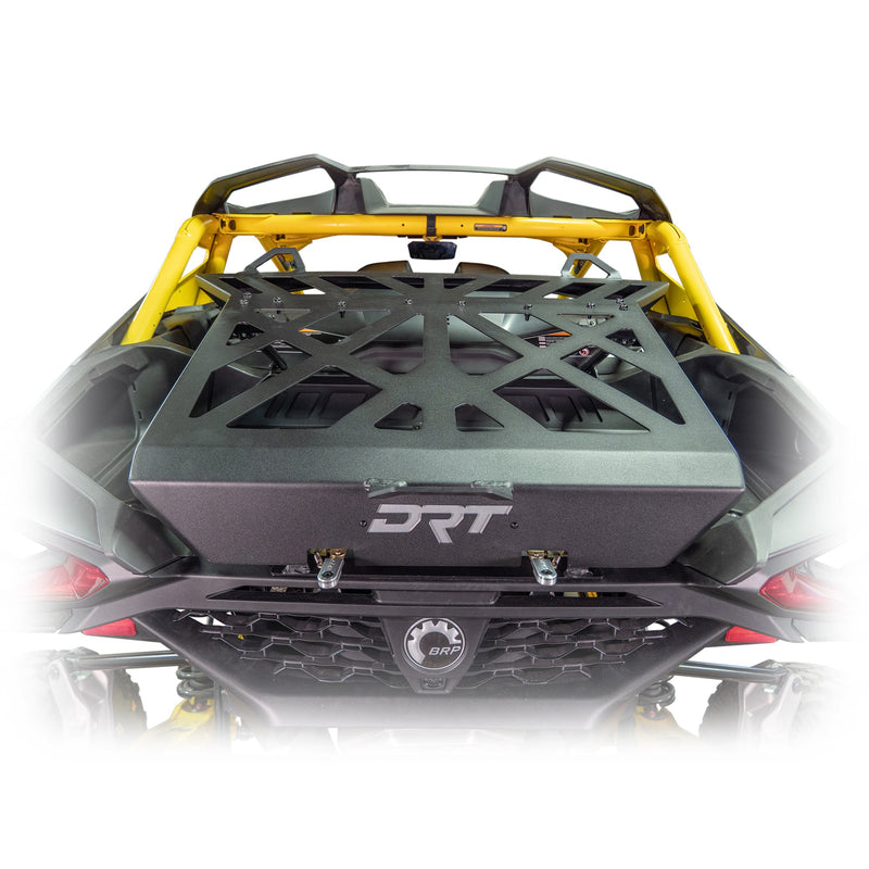DRT Motorsports Can - Am Maverick R Tire Carrier / Adventure Rack - Rugged Terrain