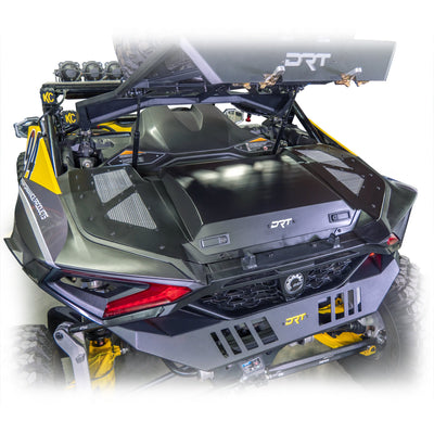 Can - Am 2024+ Maverick R Aluminum Trunk Enclosure - Rugged Terrain