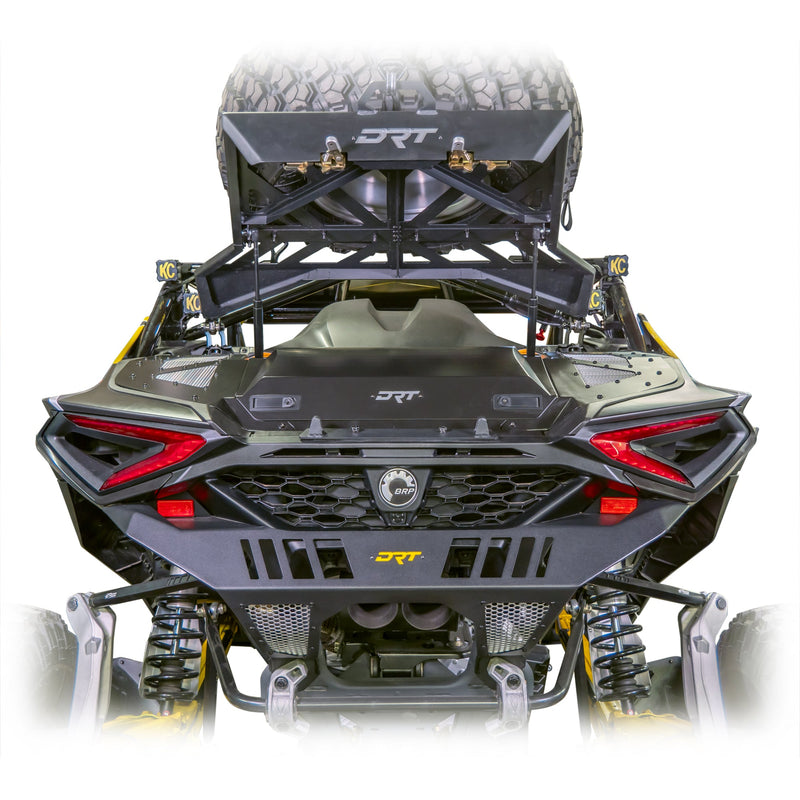Can - Am 2024+ Maverick R Aluminum Trunk Enclosure - Rugged Terrain