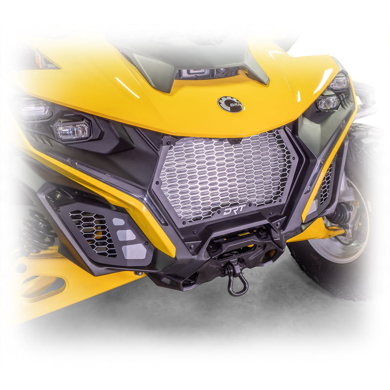 DRT Can - Am Maverick R Aluminum Front Grill Kit - Rugged Terrain