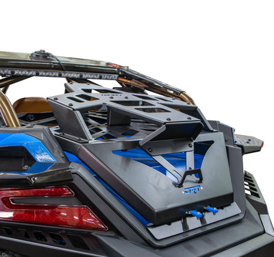 DRT RZR Pro R / Turbo R / Pro XP 2022+ Oversize Tire Carrier Mount Accessory - Rugged Terrain