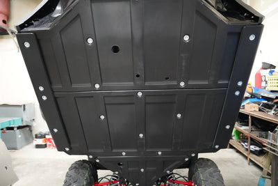 Kawasaki Ridge UHMW Rock Sliders - Rugged Terrain