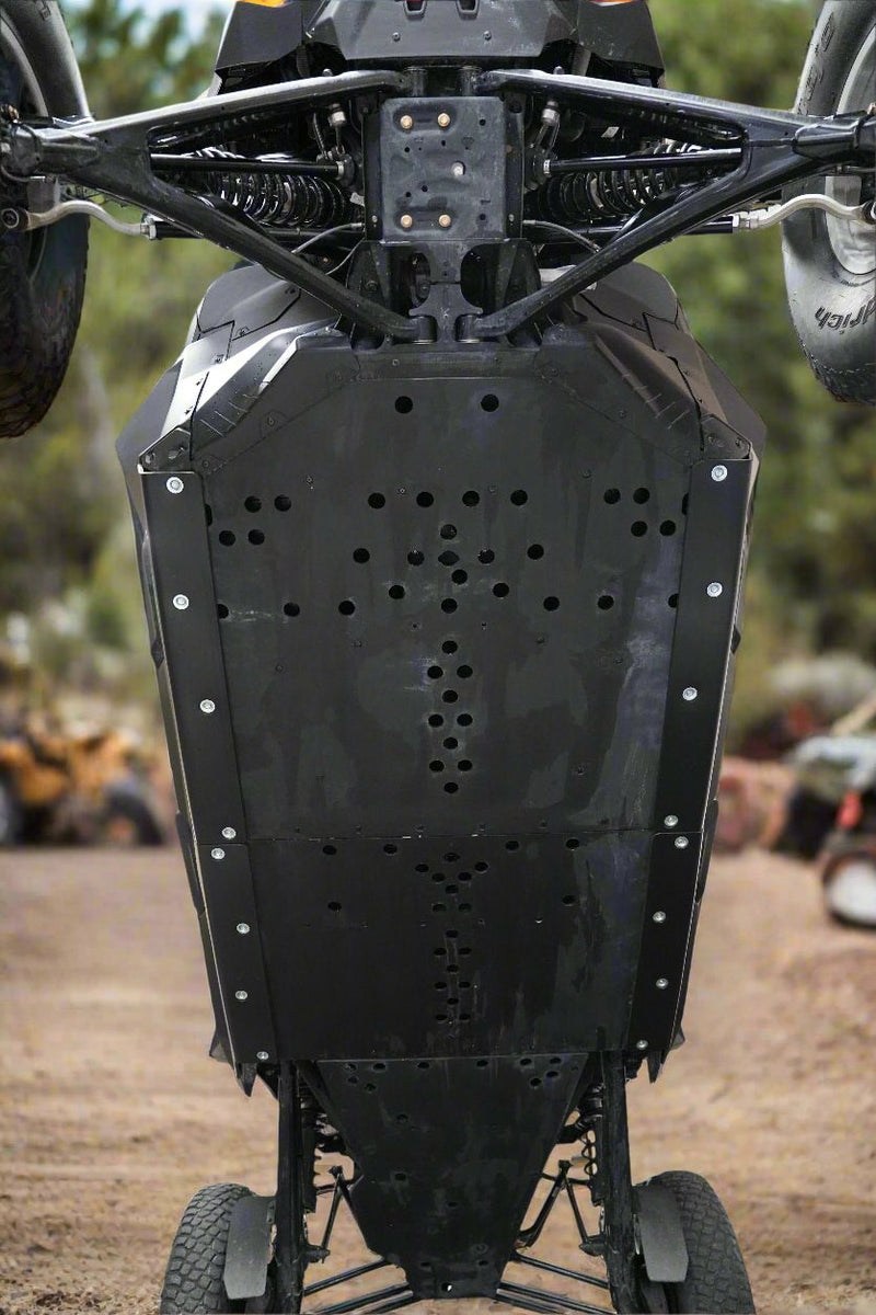 Can - Am Maverick R Max UHMW Rock Sliders - Rugged Terrain