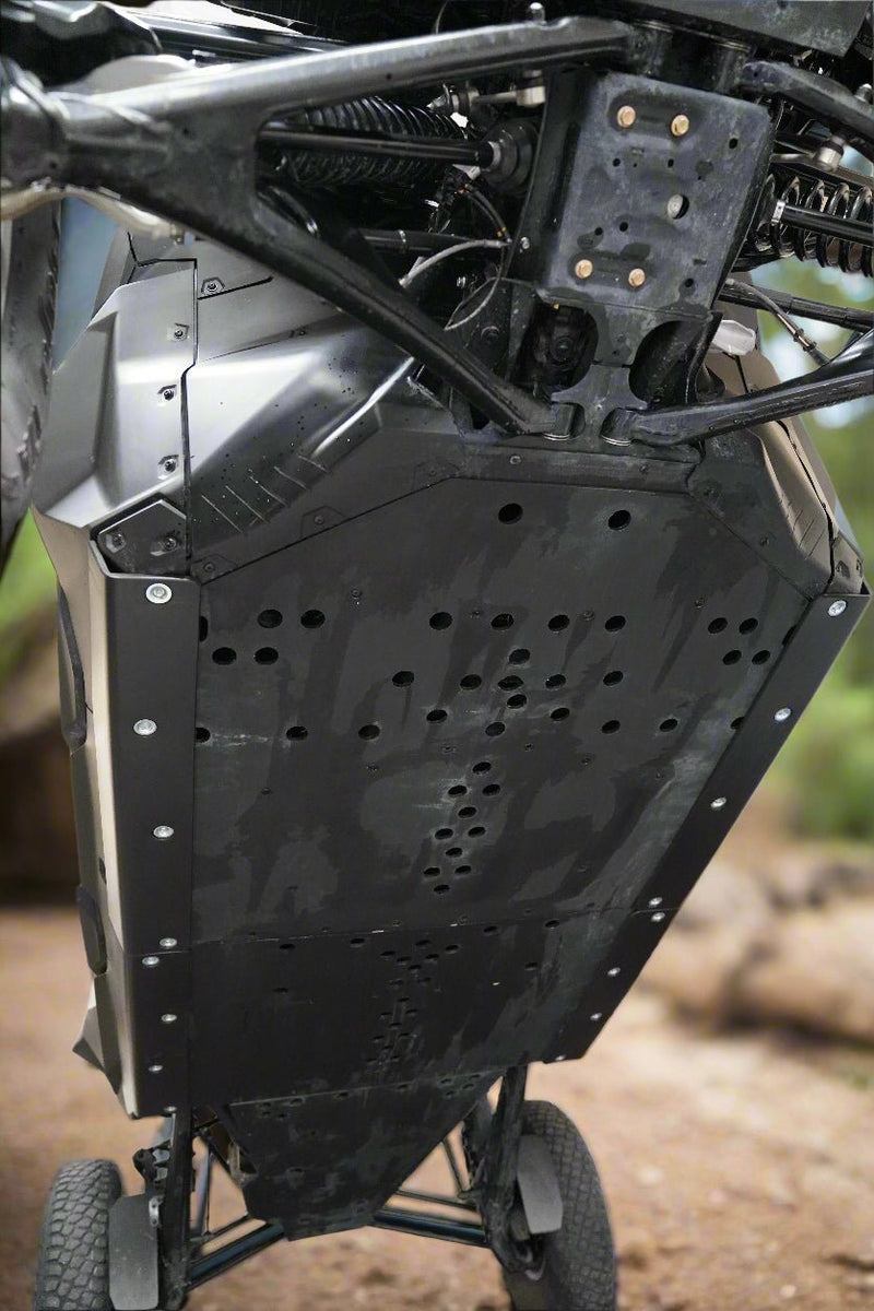 Can - Am Maverick R Max UHMW Rock Sliders - Rugged Terrain