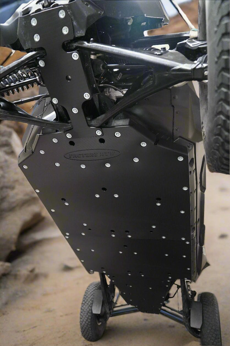Can - Am Maverick R Max UHMW Skid Plate - Rugged Terrain
