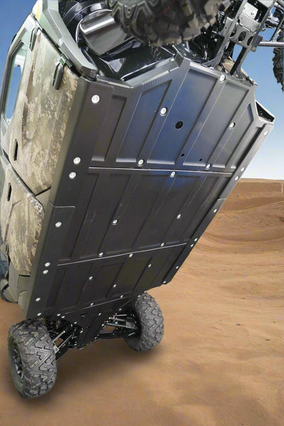 Kawasaki Ridge Crew UHMW Rock Sliders - Rugged Terrain
