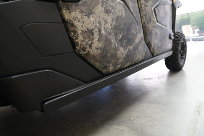 Kawasaki Ridge Crew UHMW Rock Sliders - Rugged Terrain