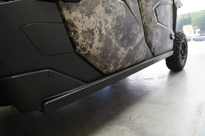 Kawasaki Ridge Crew UHMW Rock Sliders - Rugged Terrain