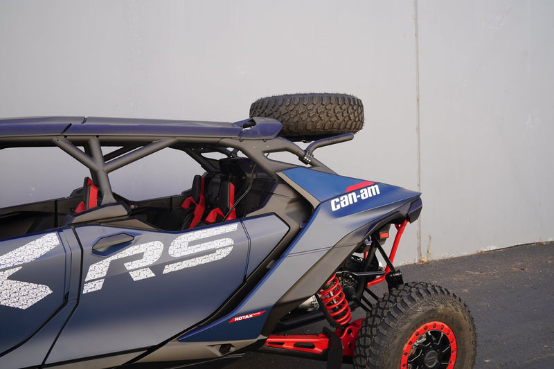 Can - Am Maverick R Max Above The Roof Dual Clamp Spare Tire Mount - Rugged Terrain