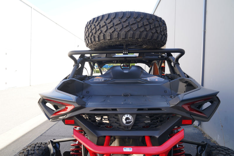 Can - Am Maverick R Max Above The Roof Dual Clamp Spare Tire Mount - Rugged Terrain