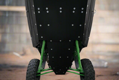 Kawasaki Teryx H2 UHMW Skid Plate and Rock Sliders - Rugged Terrain