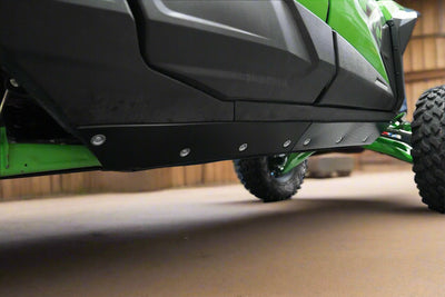 Kawasaki Teryx H2 UHMW Skid Plate and Rock Sliders - Rugged Terrain