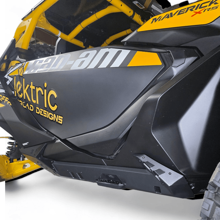 Electric Offroad Volt Rocker Steps for 2024+ Can Am Maverick R - Rugged Terrain