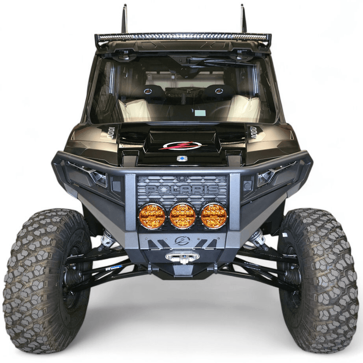 Elektric Offroad HDX Front Winch Bumper with Brush Guard for 2024+ Polaris Xpedition - Rugged Terrain