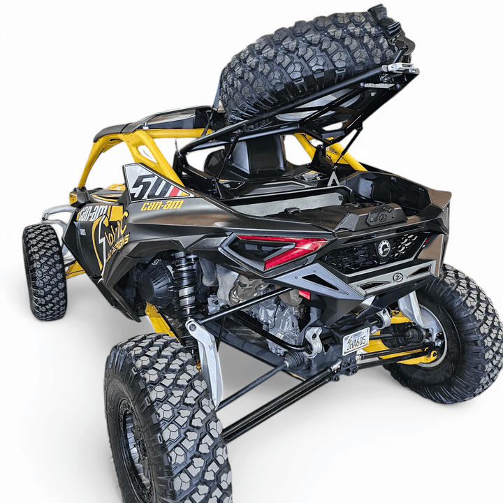 Elektrick Offroad Volt Tire Rack for 2024+ Can - Am Maverick R - Rugged Terrain