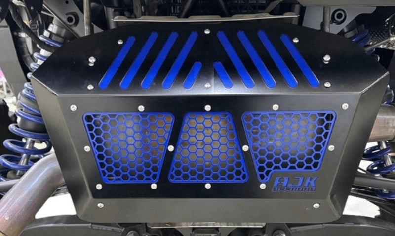 AJK Offroad Exhaust Cover - Polaris Xpedition -  Raw