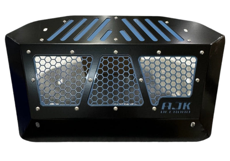 AJK Offroad Exhaust Cover - Polaris Xpedition - Storm Blue