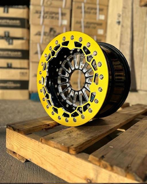 Alba Racing Crusher Pro Beadlock Wheels for RZR 4 Lug – Rugged Terrain