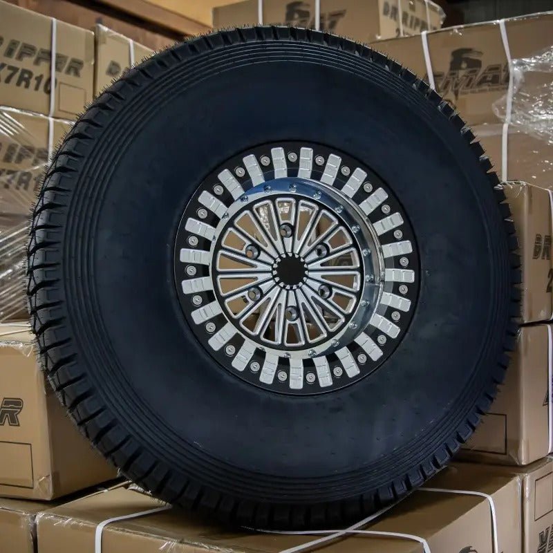 Alba Racing Crusher Pro Billet Beadlock Wheels for Can - Am Maverick R (6x5.5) - Rugged Terrain