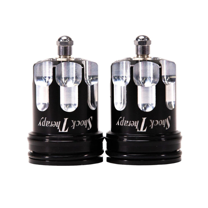 Shock Therapy Billet Shock Reservoir Caps for RZR Pro R / Pro S / Turbo R - Rugged Terrain