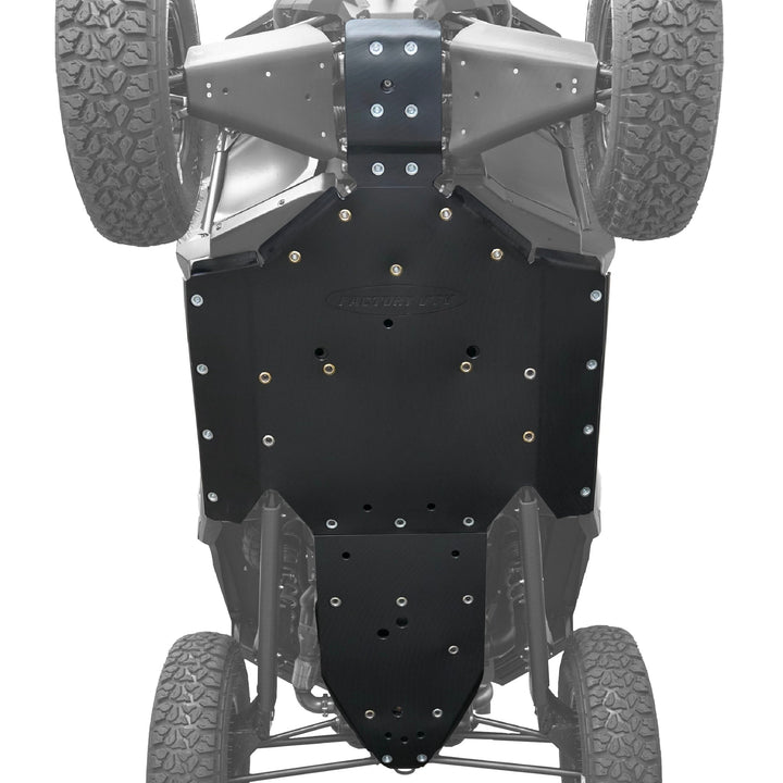Factory UTV Polaris RZR XP 1000 (2024+) UHMW Skid Plate - Rugged Terrain