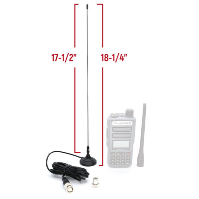 Rugged Radios Magnetic Mount Antenna for Rugged GMR2 PLUS Handheld Radios