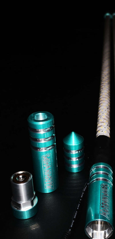 Marshin Whips GAME CHANGER - TEAL (SINGLE) - Rugged Terrain