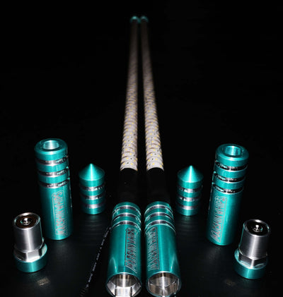 Marshin Whips GAME CHANGER - TEAL (SET) - Rugged Terrain