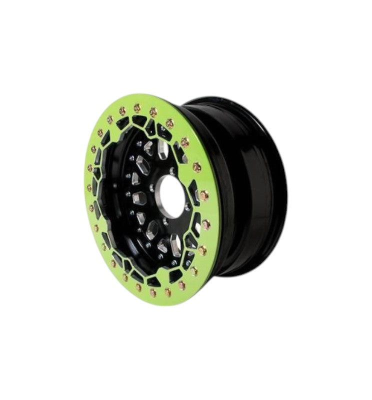 Alba Racing Green Baja Crusher Beadlock Wheels | Can-Am 4x136