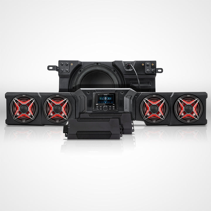 SSV Works Phase-4 V-Spec 5-Speaker Audio Kit with MRB4 for 2026 Can-Am Defender HD11