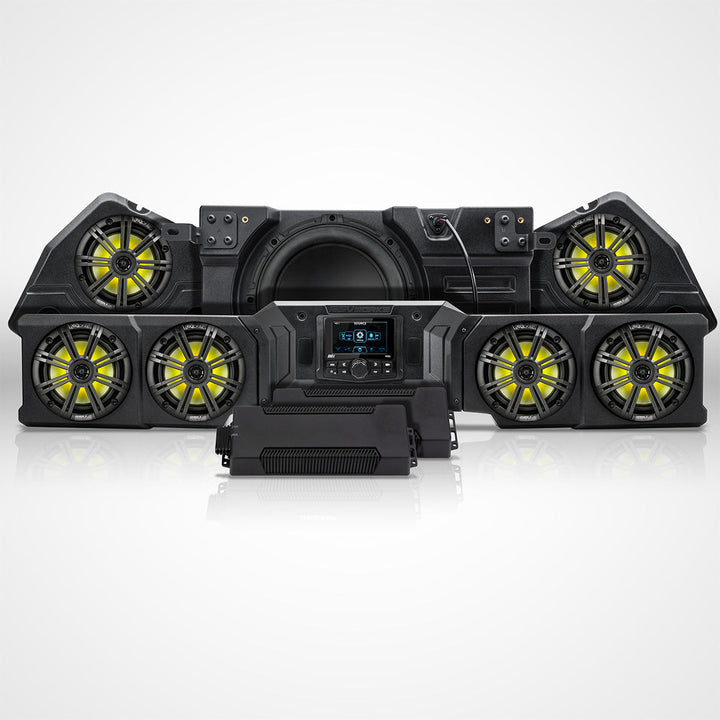 SSV Works Phase-5 K-Spec 7-Speaker Audio Kit with MRB4 for 2026 Can-Am Defender HD11