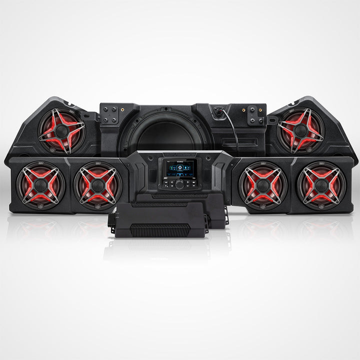 SSV Works Phase-5 V-Spec 7-Speaker Audio Kit with MRB4 for 2026 Can-Am Defender HD11