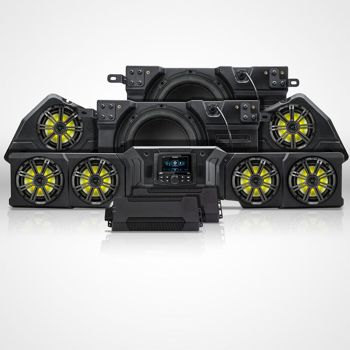 SSV Works Phase-7 K-Spec 8-Speaker Audio Kit with MRB4 for 2026 Can-Am Defender HD11