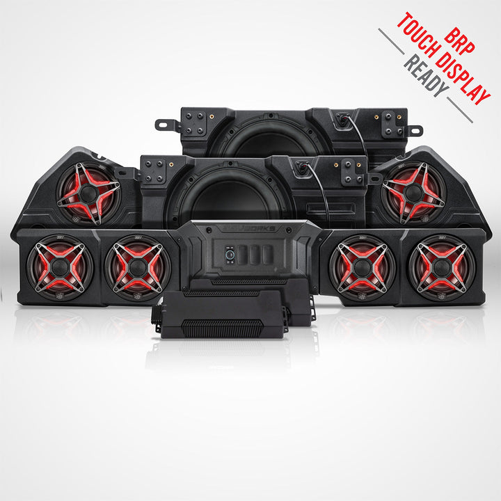 SSV Works Phase-7 V-Spec 8-Speaker Audio Kit for BRP Touchscreen for 2026 Can-Am Defender HD11