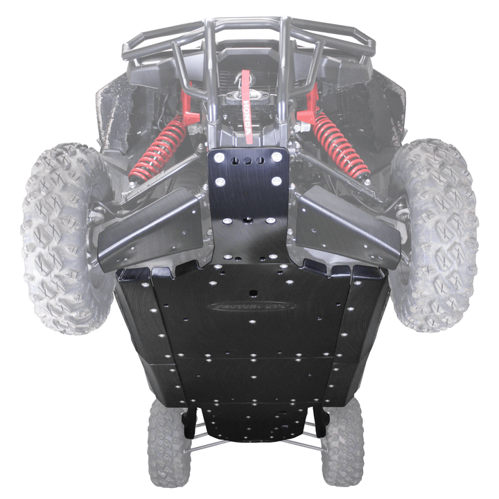 Factory UTV Honda Talon 1000x - 4 UHMW Skid Plate and Rock Sliders - Rugged Terrain