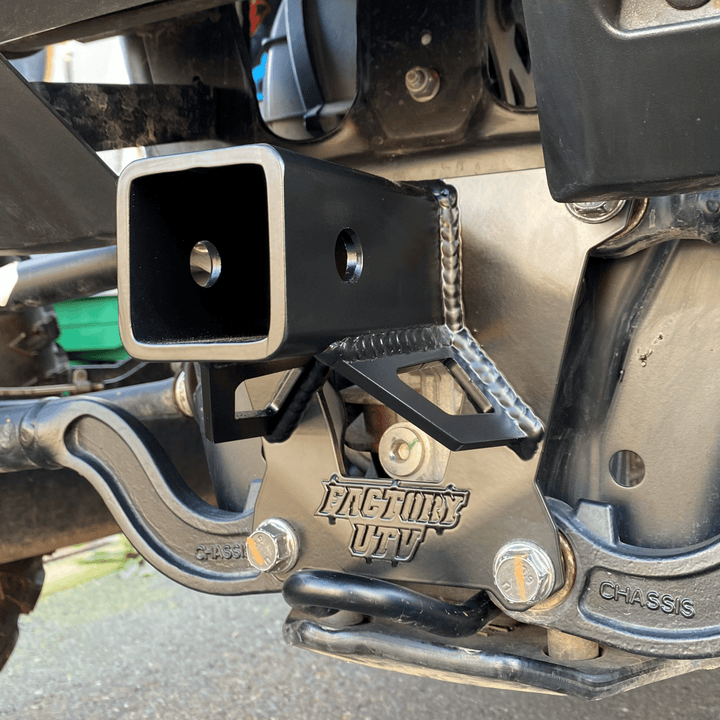 Factory UTV Polaris RZR XP Turbo S Rear Hitch Receiver - Rugged Terrain