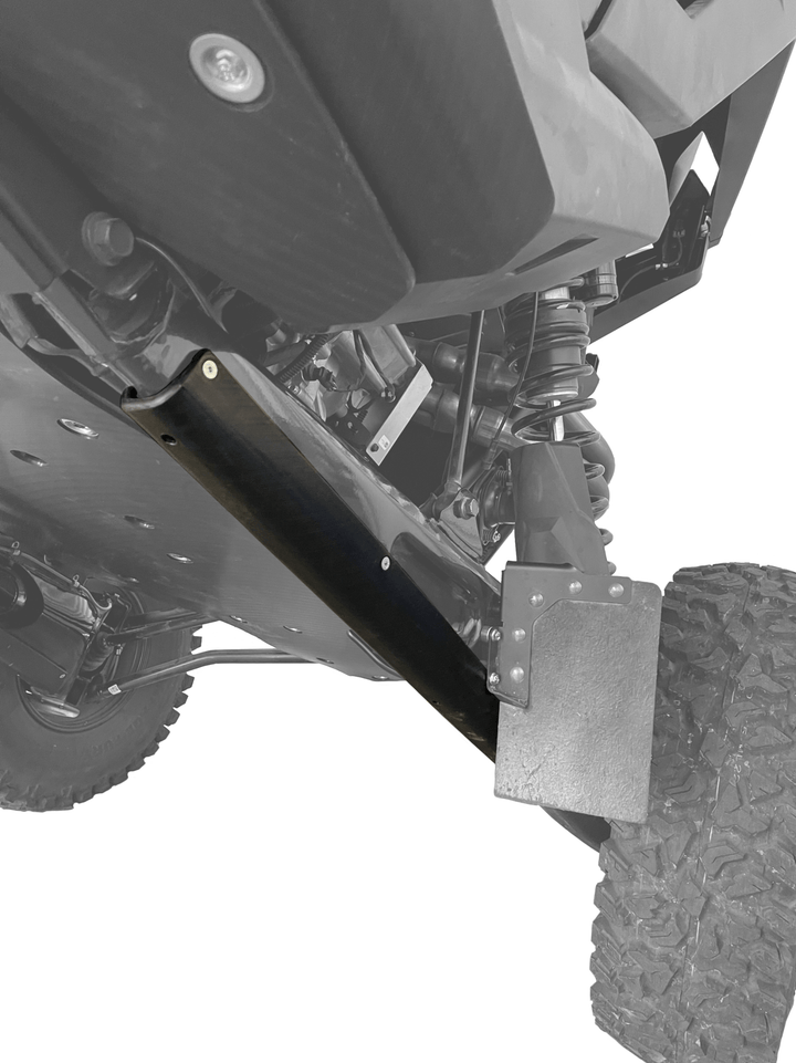 Factory UTV Polaris RZR Pro R UHMW Trailing Arm Guards - Rugged Terrain
