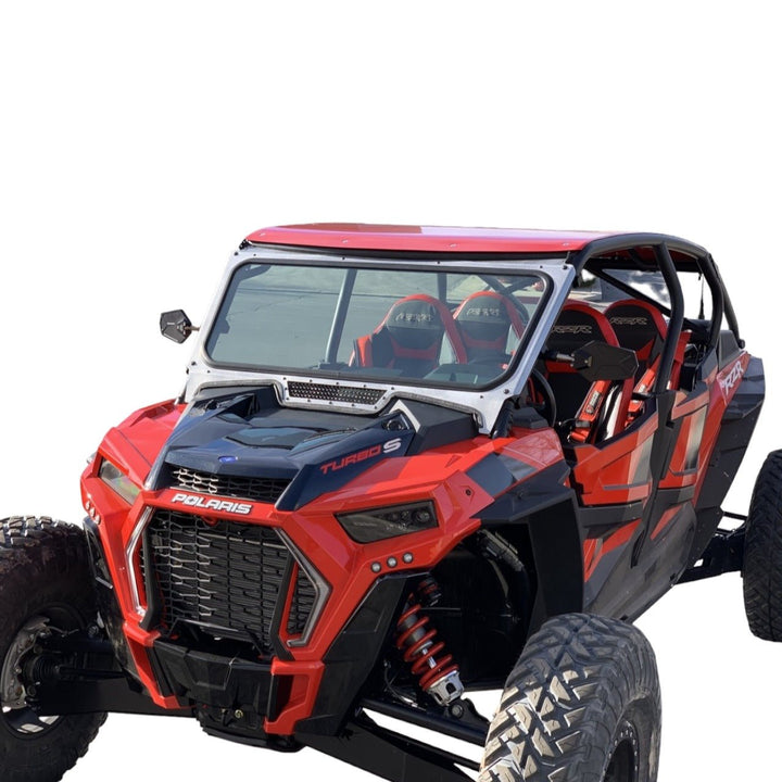 Moto Armor Glass Windshield for Vent Racing Roll Cage - Rugged Terrain