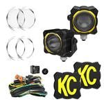 KC HiLiTES Flex ERA 1 Light Master Kits - Clear (2 Sets) - Rugged Terrain