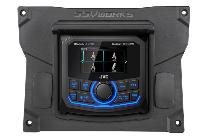 2020+ Kawasaki Teryx KRX1000 JVC MR3 Media Receiver Plug - & - Play Kit - Rugged Terrain