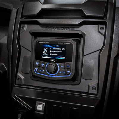 2020 - 2025 Kawasaki Teryx KRX1000 Multi - Media Receiver Dash Kit - Rugged Terrain