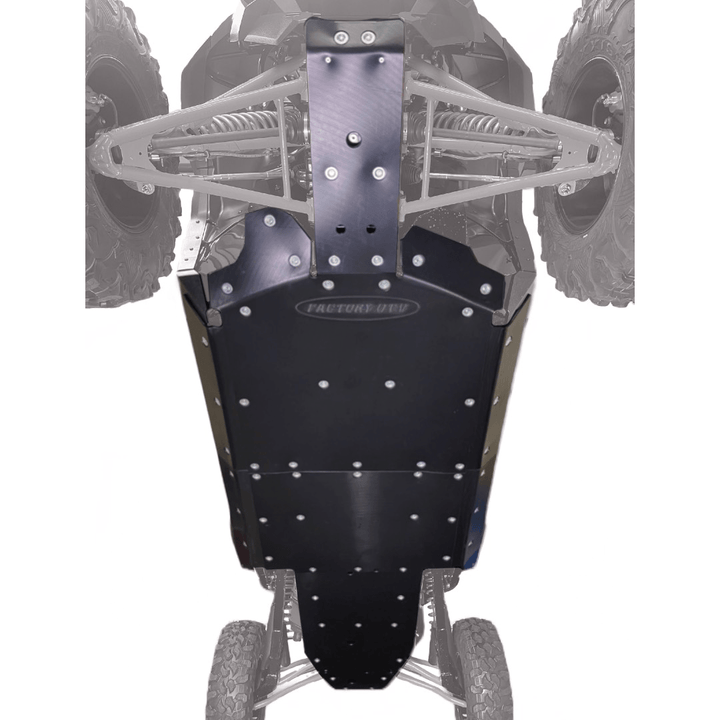 Factory UTV Kawasaki Teryx KRX 4 1000 UHMW Skid Plate and Rock Sliders - Rugged Terrain