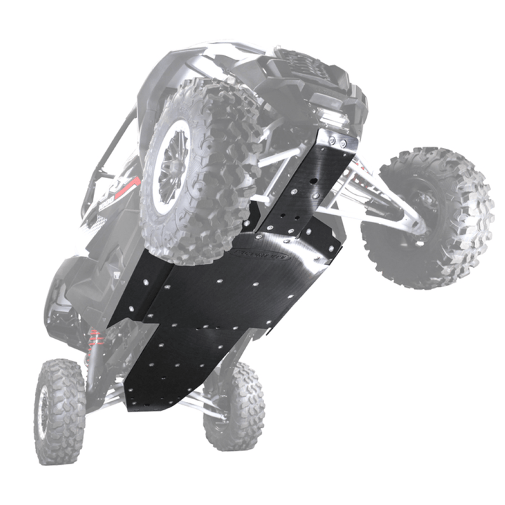 Factory UTV Kawasaki Teryx KRX 1000 UHMW Skid Plate with Rock Sliders - Rugged Terrain